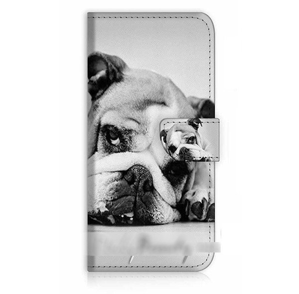 iPhone7ブルドッグ スマホケース 充電ケーブル フィルム付拍卖