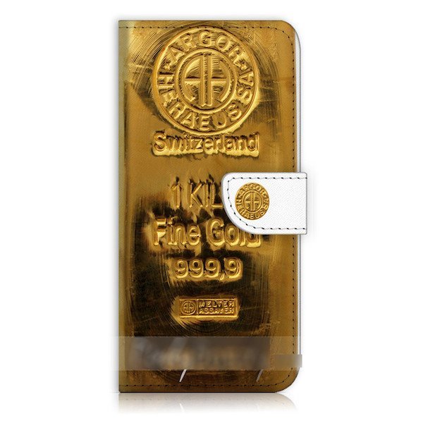 iPhone 6 6S 金塊 ゴールドバー 延べ棒 スマホケース 充電ケーブル フィルム付拍卖