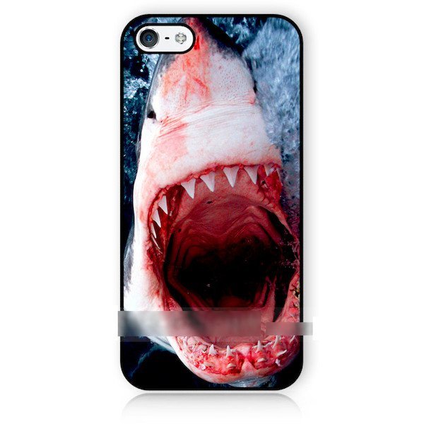 iPhone6 6Sサメ 鮫 シャークアートケース 保護フィルム付拍卖