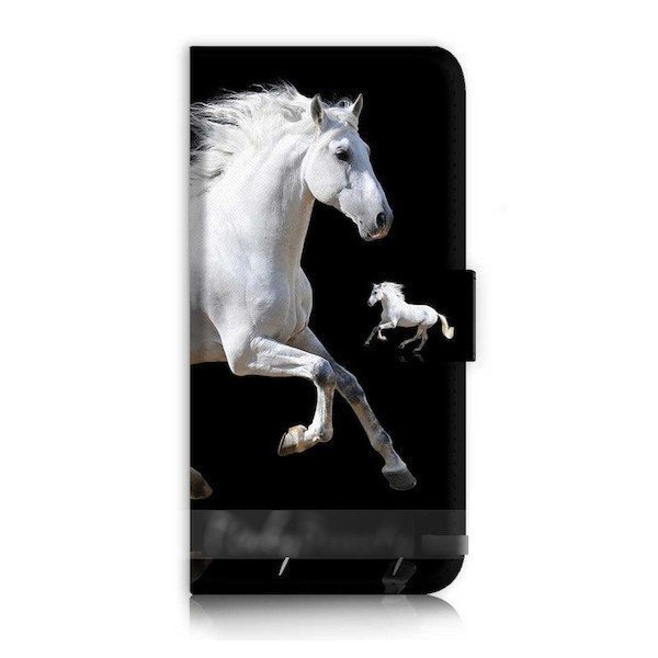 iPhone XS テンエス XS MAX テンエス マックス XR テンアール アイフォン 白馬 ウマスマホケース充電ケーブルフィルム付拍卖