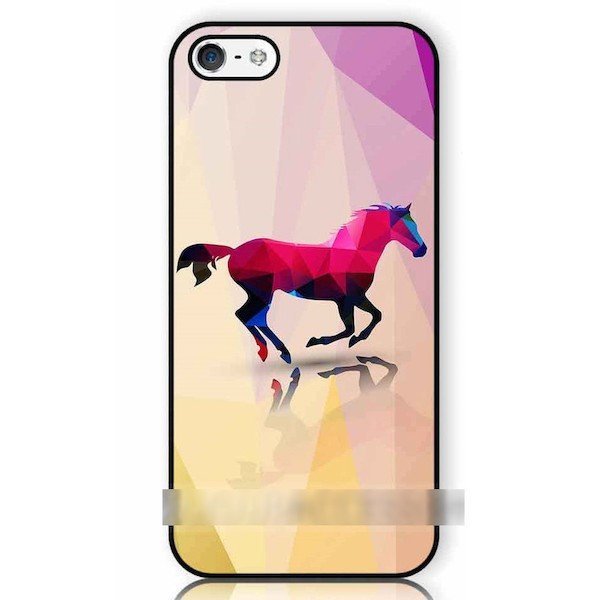 iPhone 11 アイフォン イレブン 馬 ウマ 抽象画 アートケース 保護フィルム付拍卖