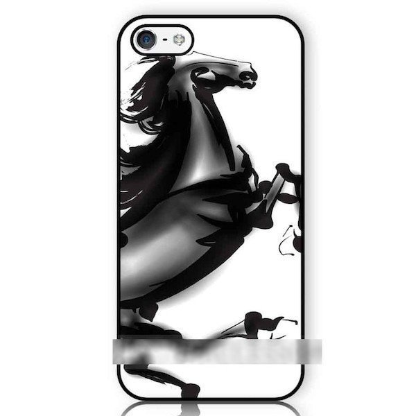 iPhone 13 Pro Max プロ マックス 馬 ウマ 抽象画 スマホケース アートケース スマートフォン カバー拍卖