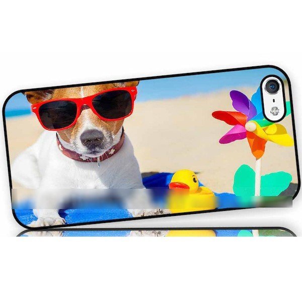 iPhone 11 Pro 犬 ドッグ サングラス ひよこ ビーチ スマホケース アートケース スマートフォン カバー拍卖