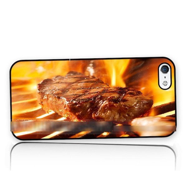 iPhone 11 ステーキビーフ肉BBQ スマホケース アートケース スマートフォン カバー拍卖