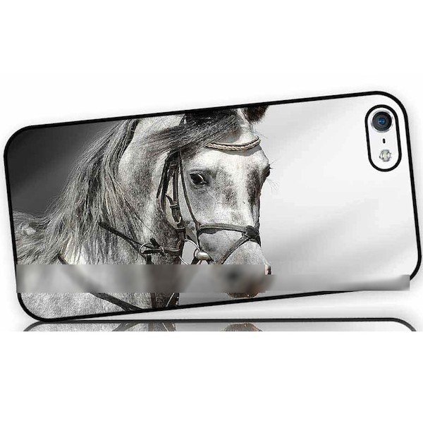 iPhone SE 第2世代 8 7 白馬 ウマ スマホケース アートケース スマートフォン カバー拍卖