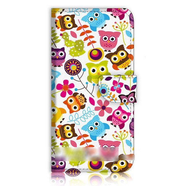 iPhone 6 6S ふくろう フクロウ 梟 スマホケース 充電ケーブル フィルム付拍卖