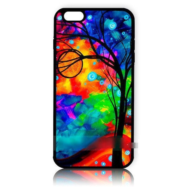 iPhone XS テンエス XS MAX テンエス マックス アイフォン 抽象画 木 カラフルアートケース 保護フィルム付拍卖