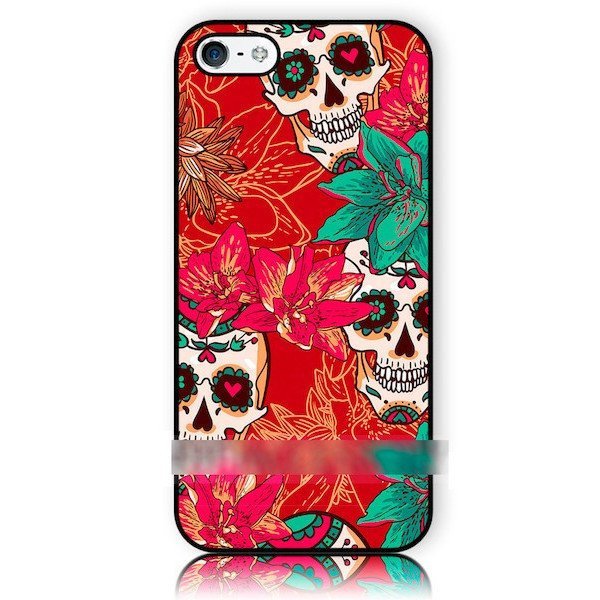 iPhone 13 Pro Max プロ マックス スカル 骸骨 花柄 スマホケース アートケース スマートフォン カバー拍卖