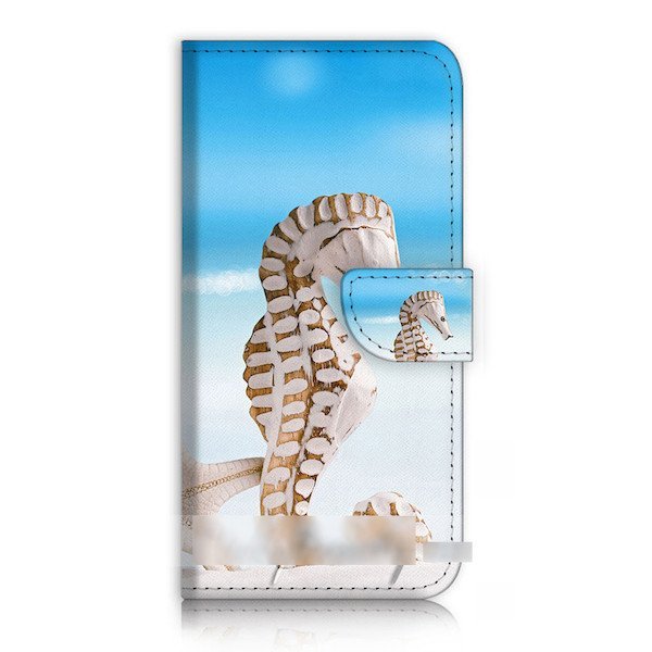 iPhone 7 タツノオトシゴ 竜の落とし子 スマホケース 充電ケーブル フィルム付拍卖