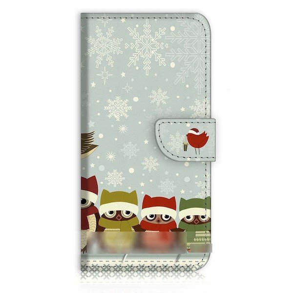 iPhone 11 アイフォン イレブン ふくろう フクロウ 梟 雪 スマホケース 充電ケーブル フィルム付拍卖
