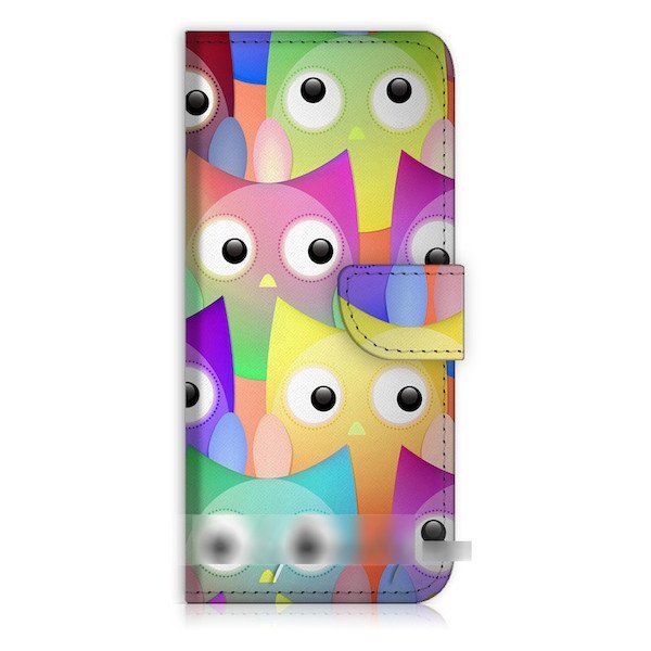 iPhone 8 アイフォン 8 アイフォーン 8 ふくろう フクロウ 梟 スマホケース 充電ケーブル フィルム付拍卖