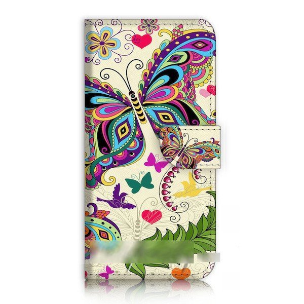 iPhone XS テンエス XS MAX テンエス マックス XR テンアール アイフォン 蝶 チョウ ハート スマホケース 充電ケーブル フィルム付拍卖