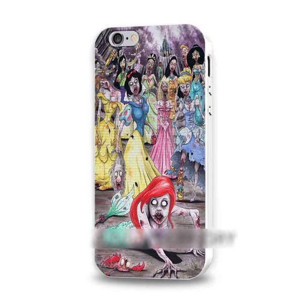 iPhone XS テンエス XS MAX テンエス マックス アイフォン ゾンビ プリンセス 姫 ホラーケース 保護フィルム付拍卖