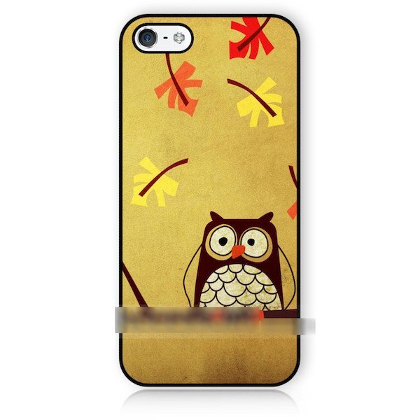 iPhone5 5S5CSEフクロウ 梟 ふくろうアートケース保護フィルム付拍卖