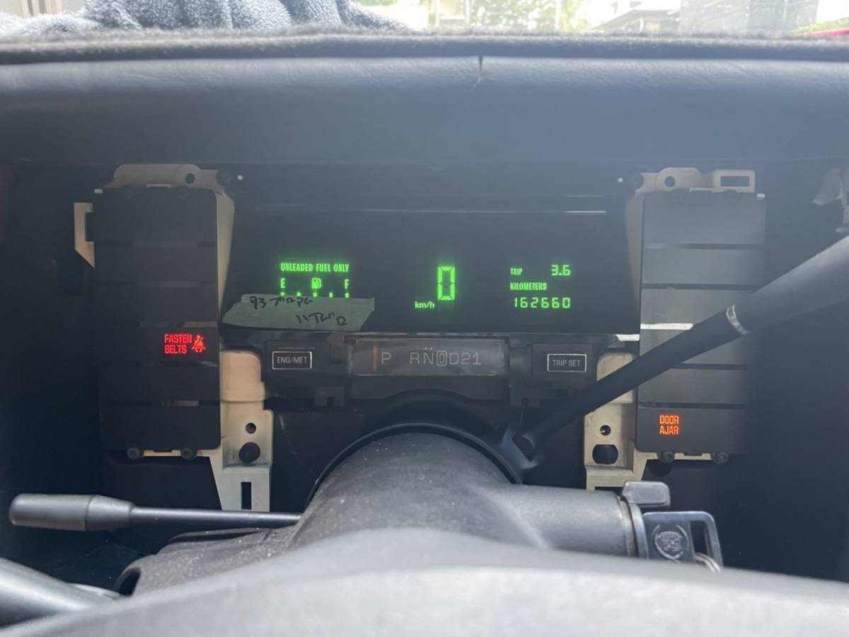 93-96年 キャデラック フリートウッド ブロアム メーター クラスターパネル スピードメーター 中古 162660㎞拍卖