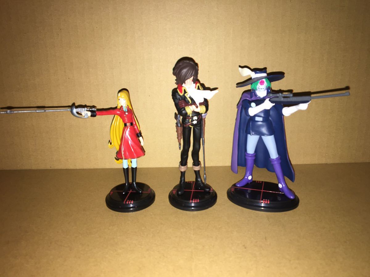 箱無し 松本零士 ロマンコレクション 3種(ハーロック、エメラルダス、機械伯爵)拍卖