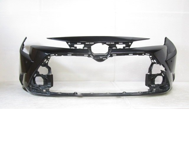 即決あり カローラ ツーリング NRE210 ZWE211 ZRE212 純正 フロント バンパー ブラックパール 52119-12G70 (B028607)拍卖