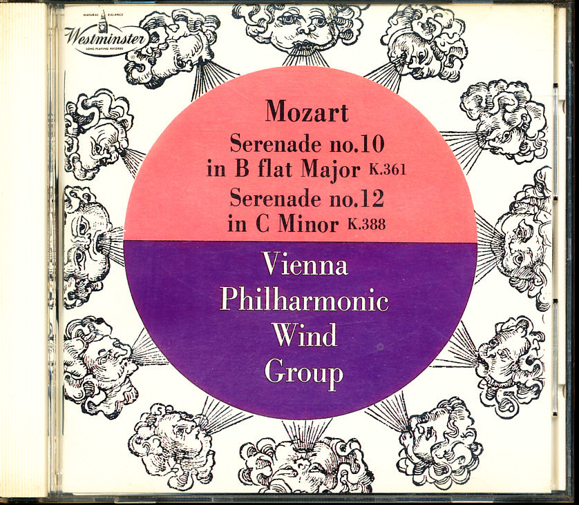 Westminster国内盤 ウィーン・フィルハーモニー木管グループ - モーツァルト:セレナード第10・12番 4枚同梱可能 b8B00005GTAL拍卖