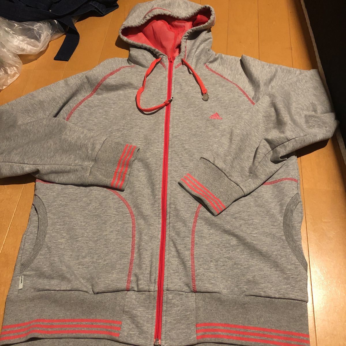 adidas フルジップパーカー clima lite拍卖