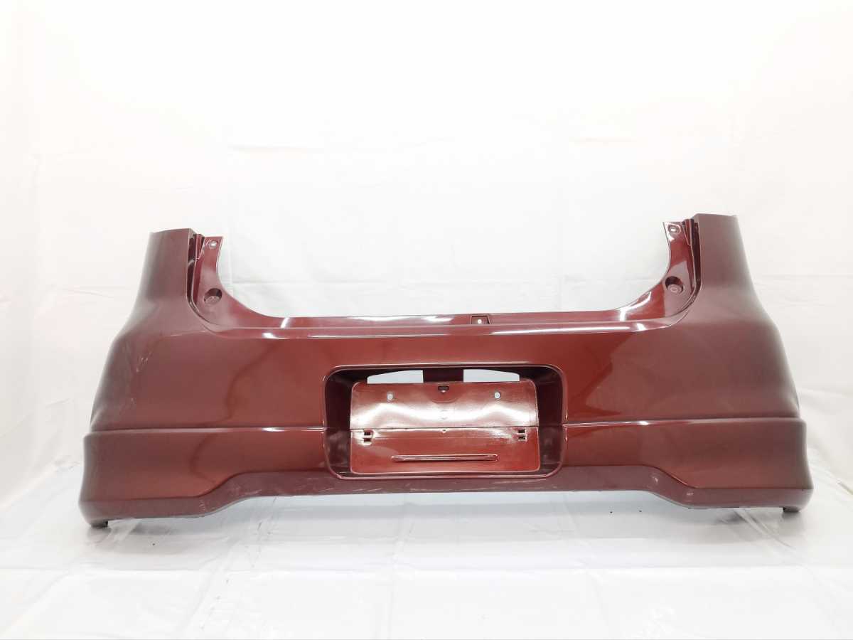 80配達先条件有 B67 HG21S セルボ リアバンパー スポイラー付 ワインレッド ZJR 赤 アカ リヤ 20年式拍卖