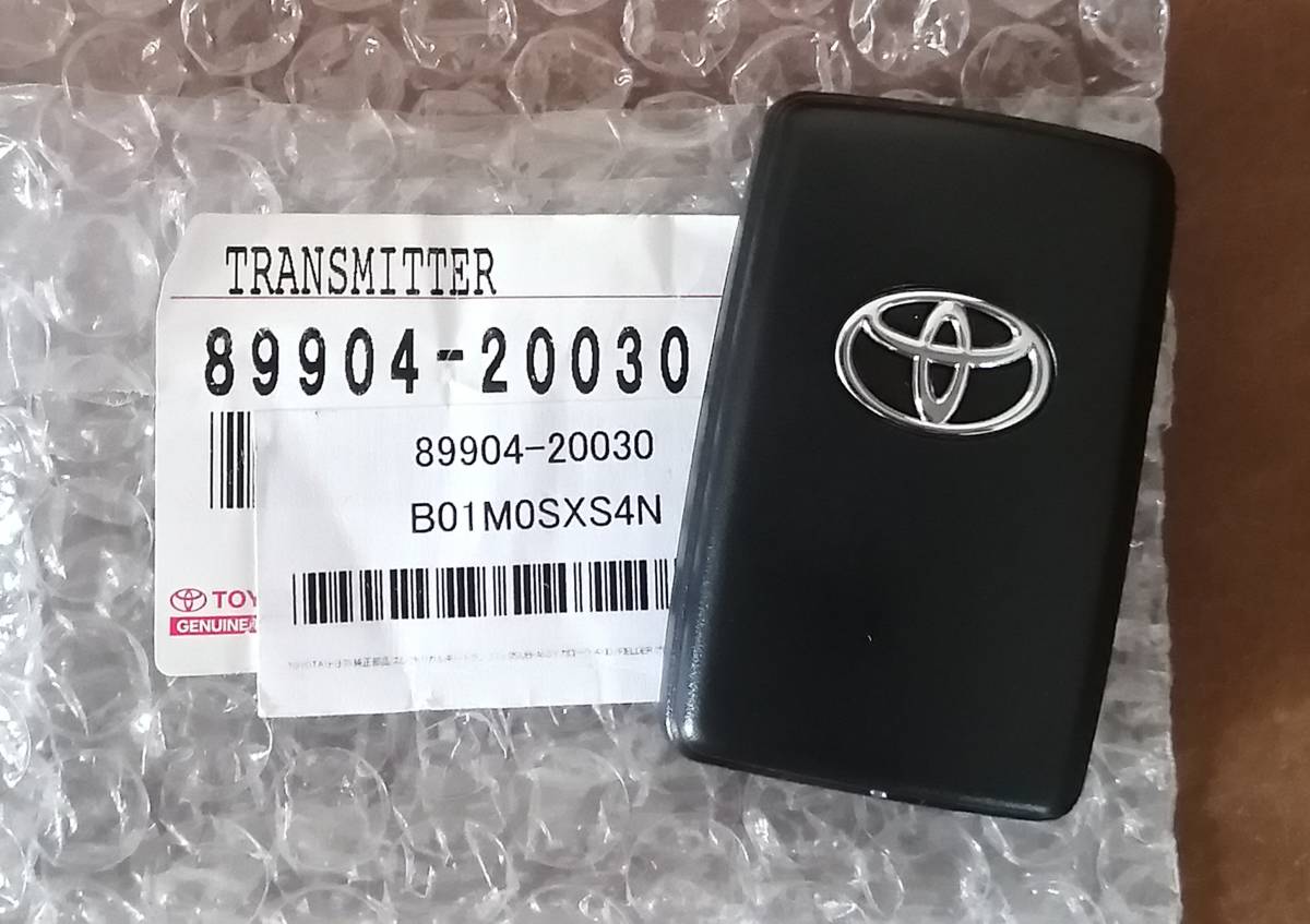 TOYOTA 純正 エレクトリカルキー トランスミッター カローラ AXIO/フィールダー プレミオ/アリオン 89904-20030拍卖