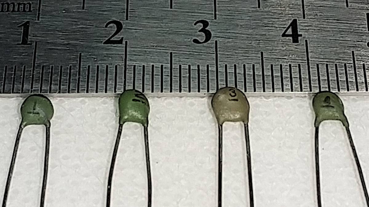セラミックコンデンサー 2pF 50V 【1セット 5個】拍卖