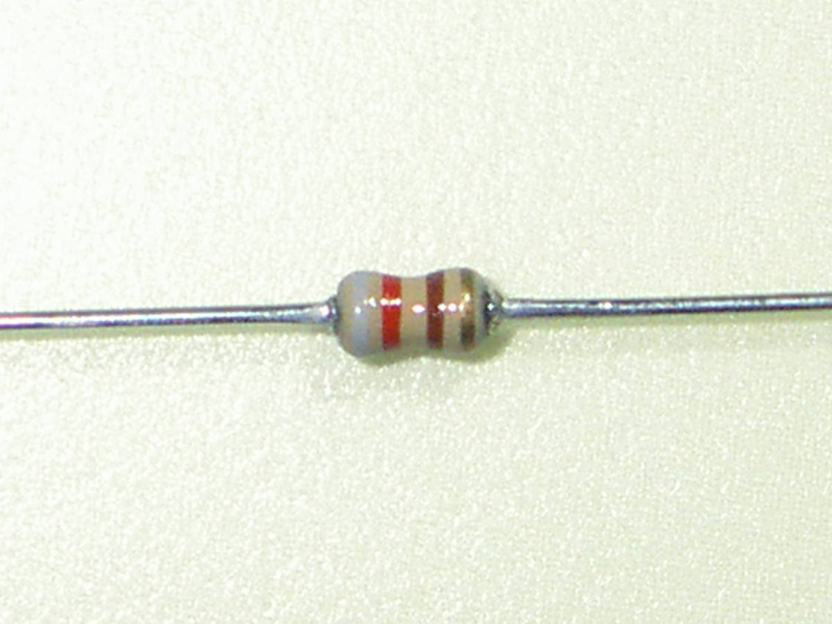 カーボン抵抗 1/6w 820Ω 【1セット30本】拍卖