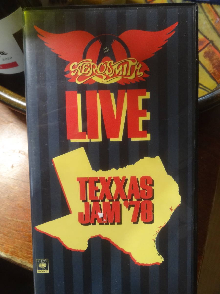 ★AEROSMITH/エアロスミス/ライヴ・テキサス・ジャム’78 中古VHSビデオテープ拍卖