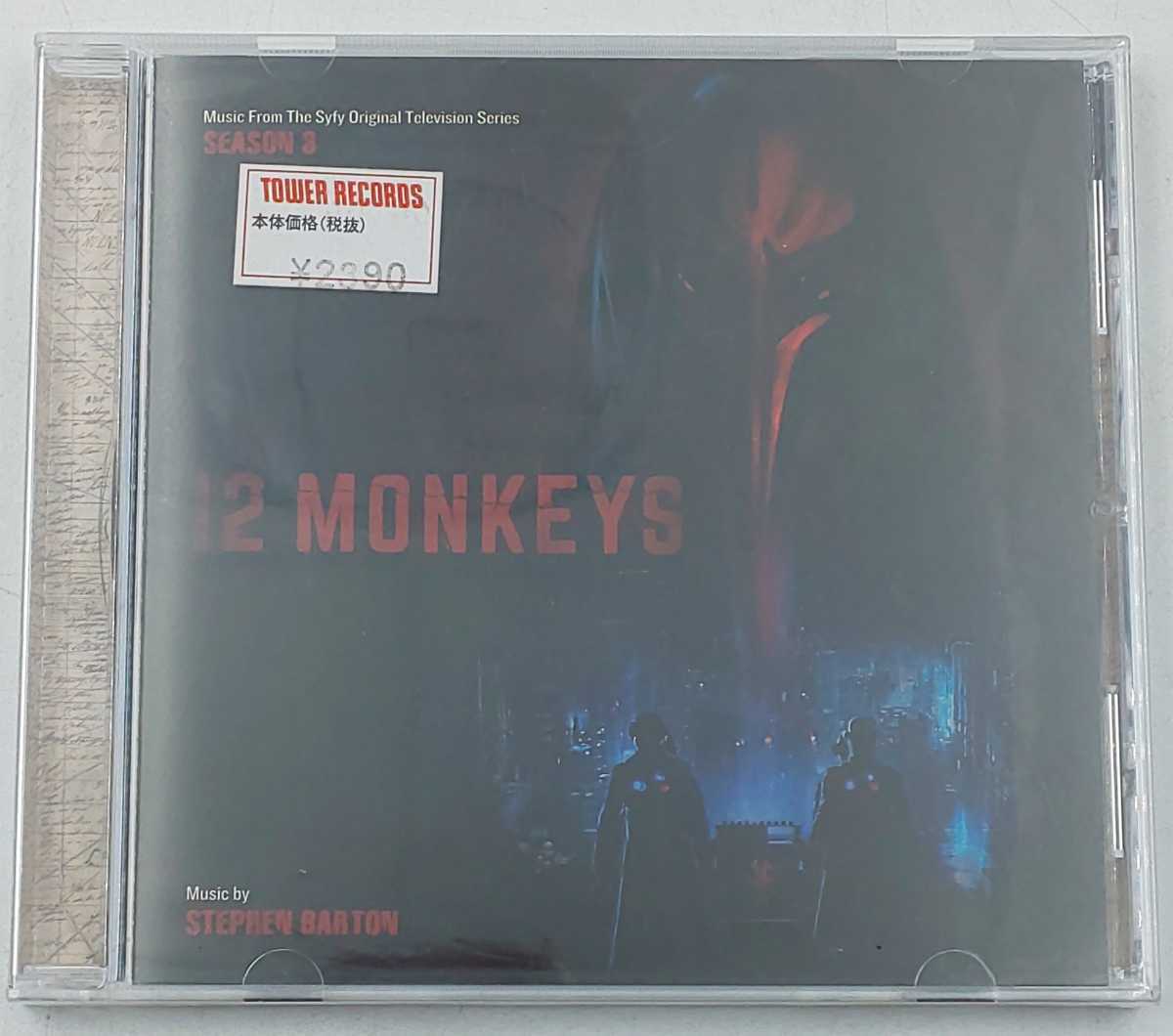 CD☆未使用 12モンキーズ シーズン3 ミュージック フロム ザ Syfy オリジナルTVシリーズ 302 067 519 8☆12MONKEYS SEASON3 MUSIC拍卖