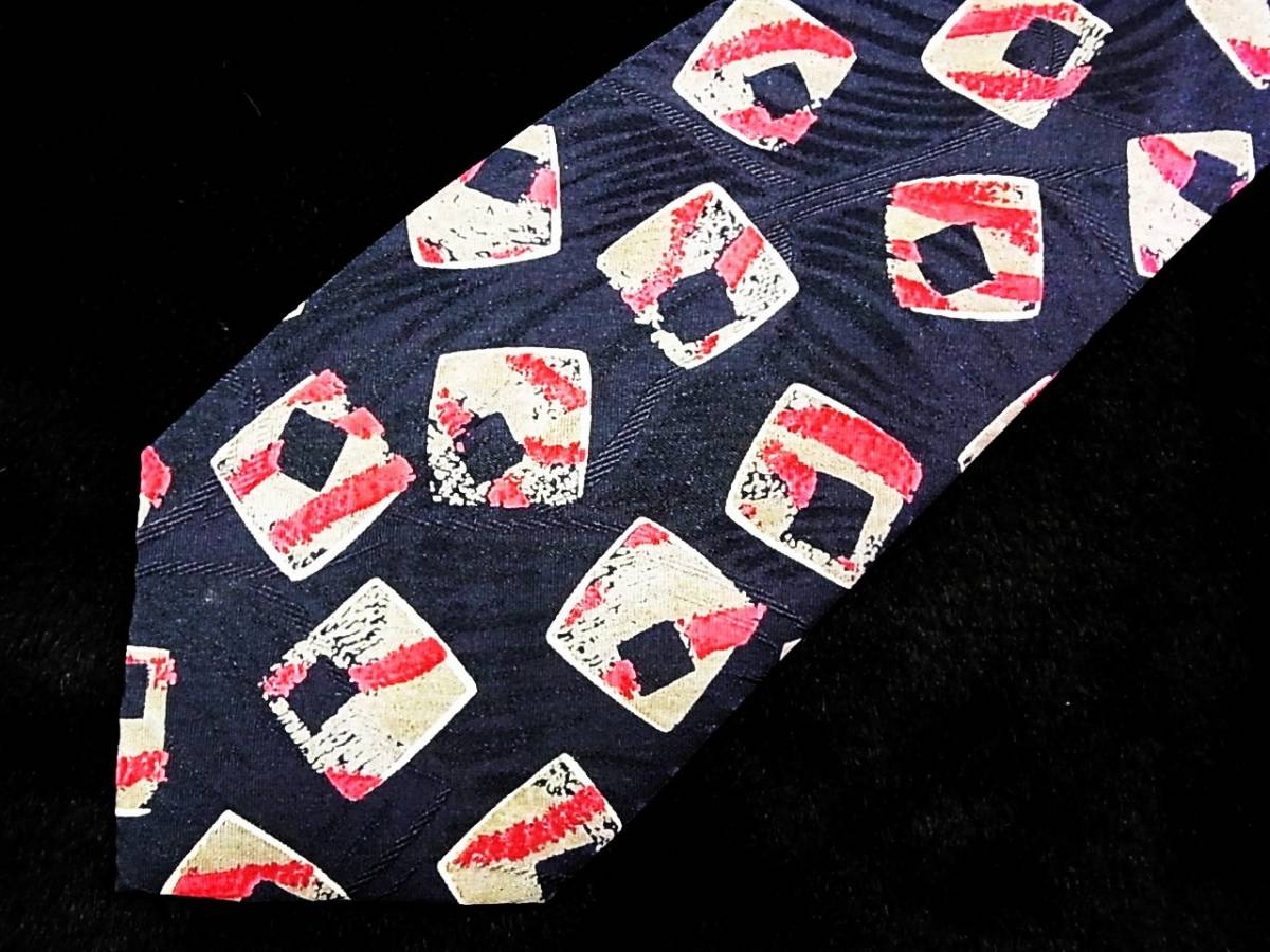 ★M1708★【美品!ブランド 即決350円♪早者勝】 ウンガロのネクタイ拍卖