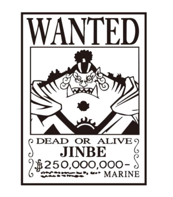 シール 壁用 ウォールステッカー onepiece 手配書 ジンベエ ワンピース 痛車 カーステッカー パソコン拍卖