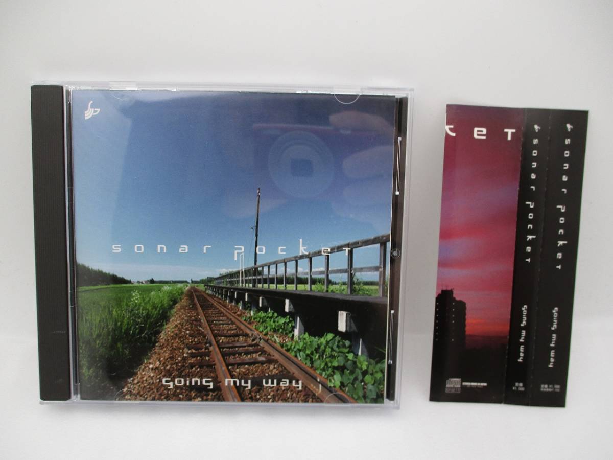 sonar Pocket CDアルバム 「going my way」帯付き サイン入り 検索:ソナーポケット ソナポケ ゴーイングマイウェイ 希少品 ko-dai拍卖