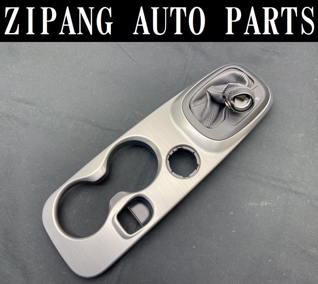 FA006 334 FIAT 500X クロスプラス 4WD シフト パネル/ブーツ付 ◆シルバー系/7356135320 ★程度まあまあ ◎ ★即決★拍卖