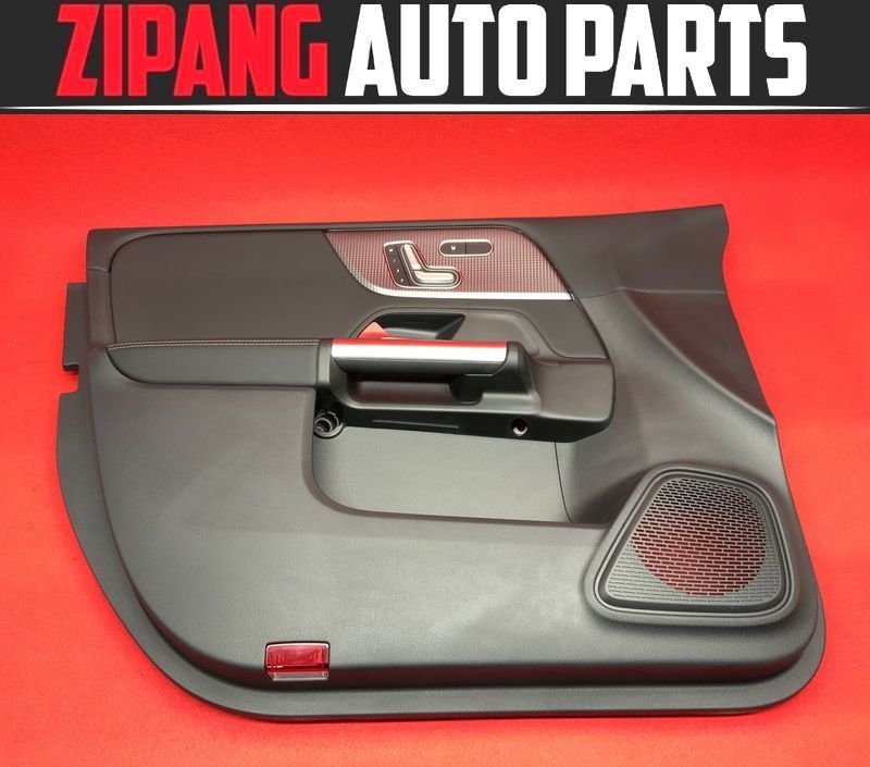 MB142 W247 B200d 左フロント ドア トリム/内張り ◆合皮/ブラック 【動画有り】◎★即決★拍卖