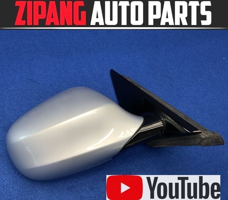 BM107 E90 VA20 320i Mスポーツ 後期 右 ドアミラー 電格式 ◆354 タイタンシルバーM 【動画有り】○ ★即決★拍卖