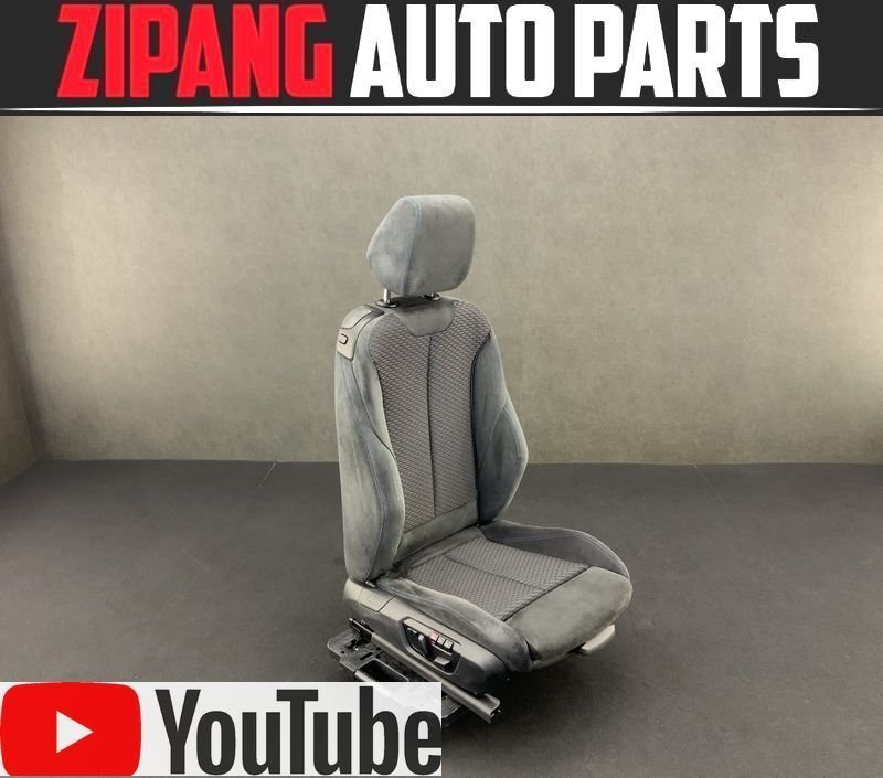 BM119 F32 3N28 428i クーペ Mスポーツ 電動 アルカン コンビ 右フロント シート 運転席 ◆ブラック 【動画有り】◎ ★即決★拍卖