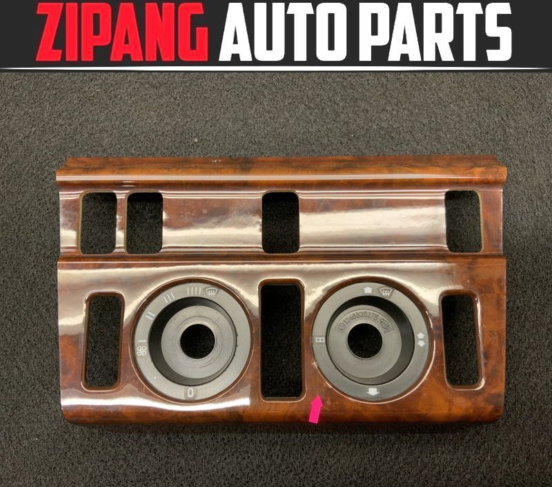 MB152 W124 E320 後期 エアコン スイッチ 木目/ウッド パネル ★程度まあまあ ◎★即決★拍卖
