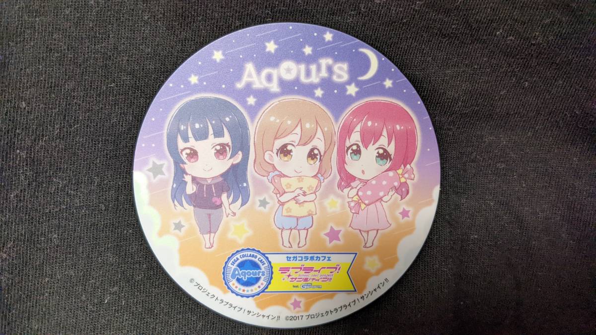 【送料無料】コースター 津島善子 国木田花丸 黒澤ルビィ GIGOコラボカフェ(旧セガコラボカフェ) ラブライブ!サンシャイン!!拍卖