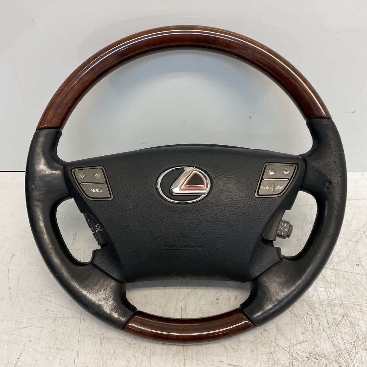 ★レクサス★ステアリングハンドル/インフレーターなし/LS460 USF40前期 YC152拍卖