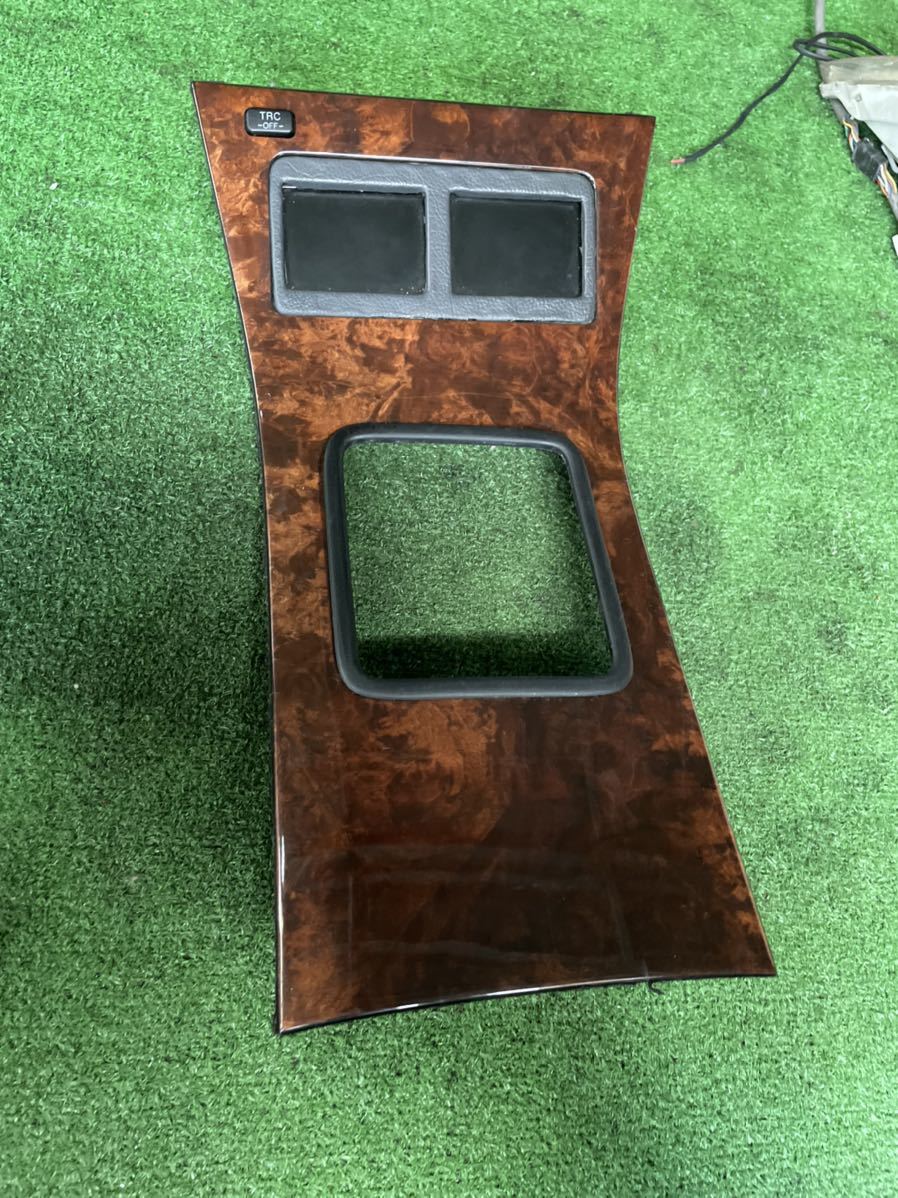 トヨタ UCF 20 21 セルシオ モニター 埋め込み加工 シフトパネル 黄-458拍卖