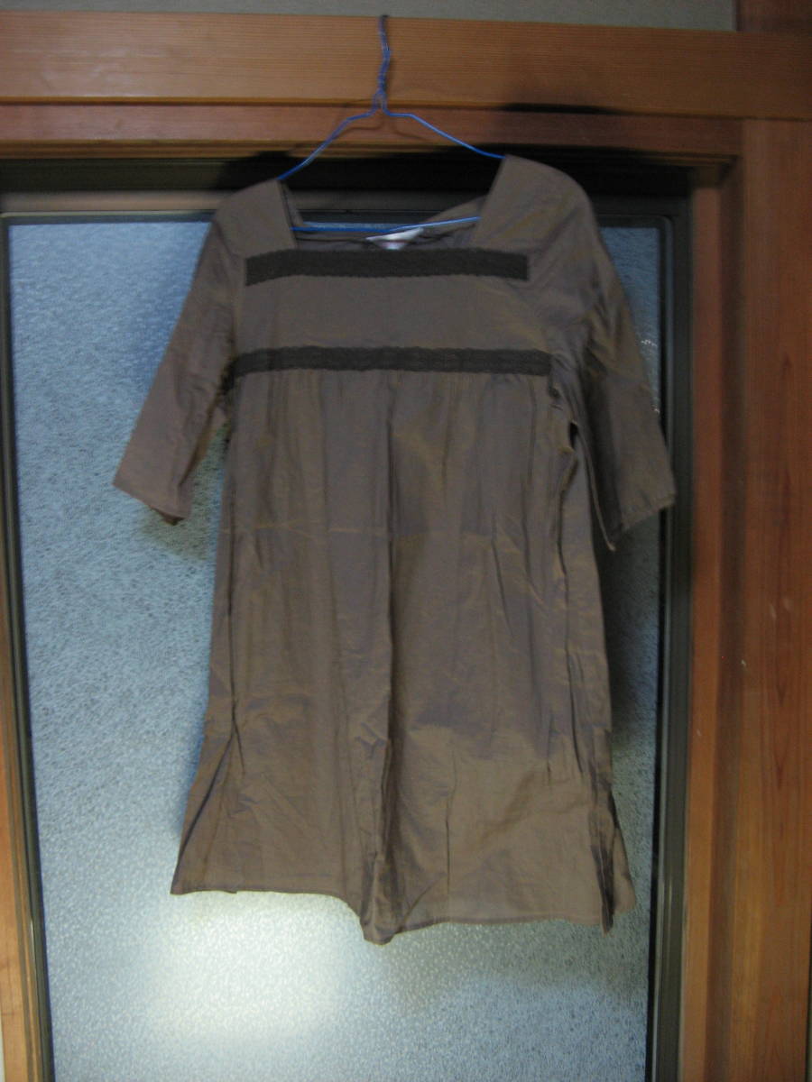 ワンピース ロング Lサイズ 下地付き 手渡し可 拍卖