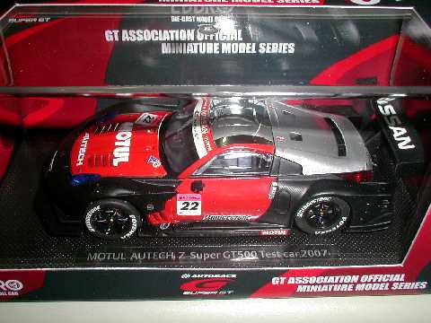 エブロ 1/43 MOTUL モチュール AUTECH オーテックZ NO22 テストカー 2007拍卖