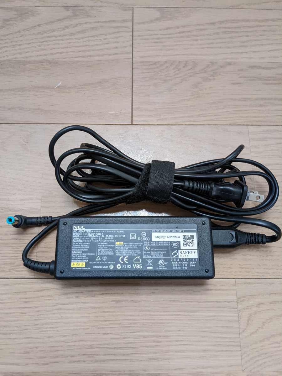 再値下げ!即決!NEC ACアダプター ADP80 MODEL:SADP-75TB A USED ジャンク拍卖