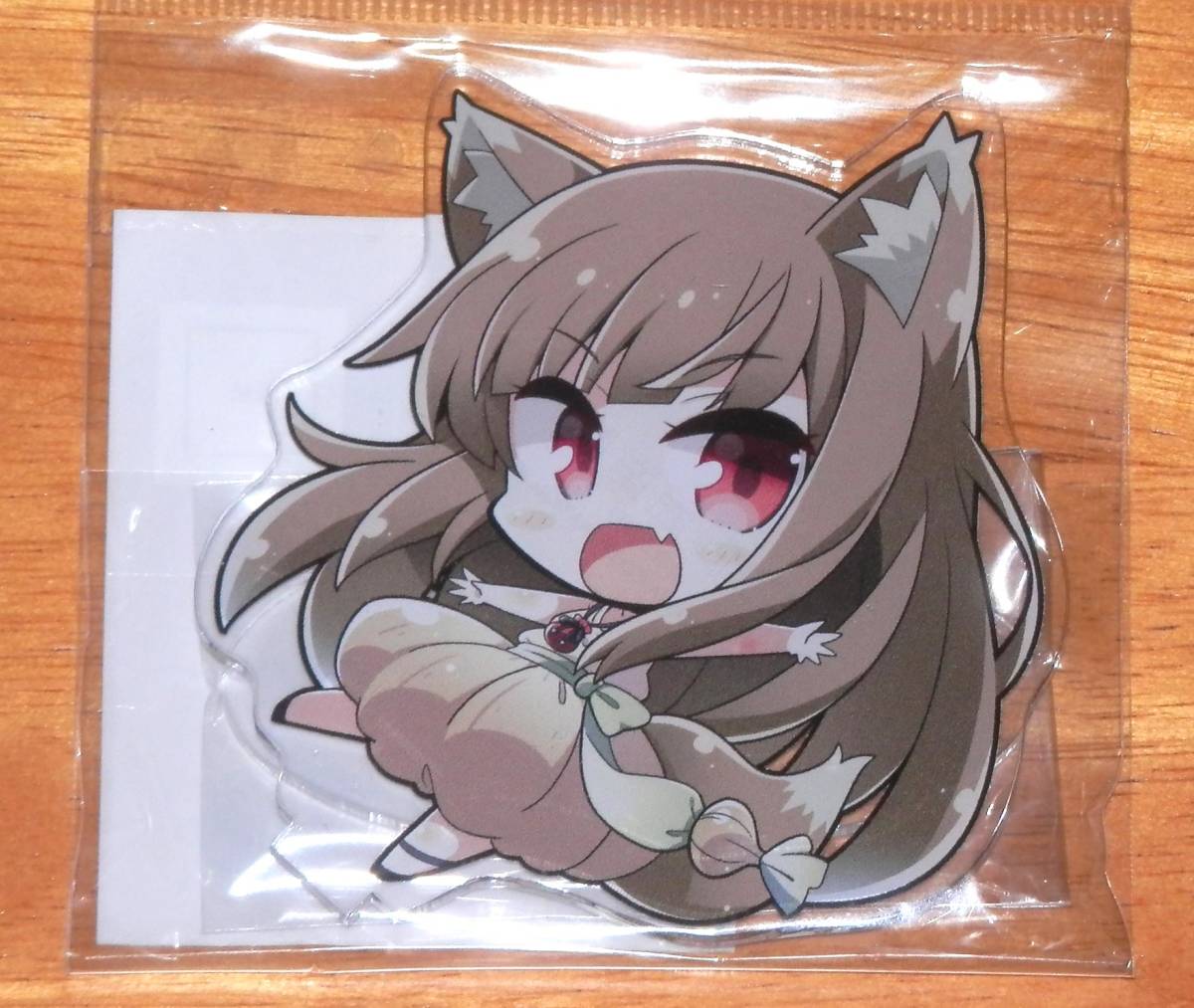 電撃文庫 NewDays 秋葉原 期間限定ショップ 限定 SD 狼と香辛料 ホロ 野菜衣装 アクリルスタンド アクキー拍卖