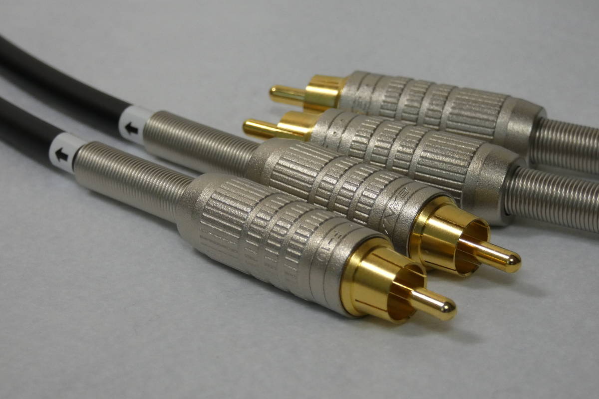 【CD再生音質改善】syno audio CD/SACD再生高音質化 syno tune RCAケーブル STC-R1.0 1m pair カナレ製ケーブルをチューニング【高音質】拍卖