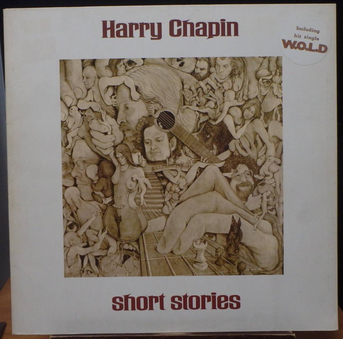 【SW192】HARRY CHAPIN 「Short Stories」, ’73 UK Original ★SSW/フォーク・ロック/ソフト・ロック拍卖