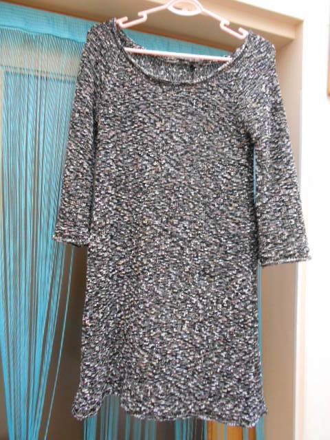 ★MODERATEおしゃれなニットワンピース 【美品】春夏 七分袖拍卖