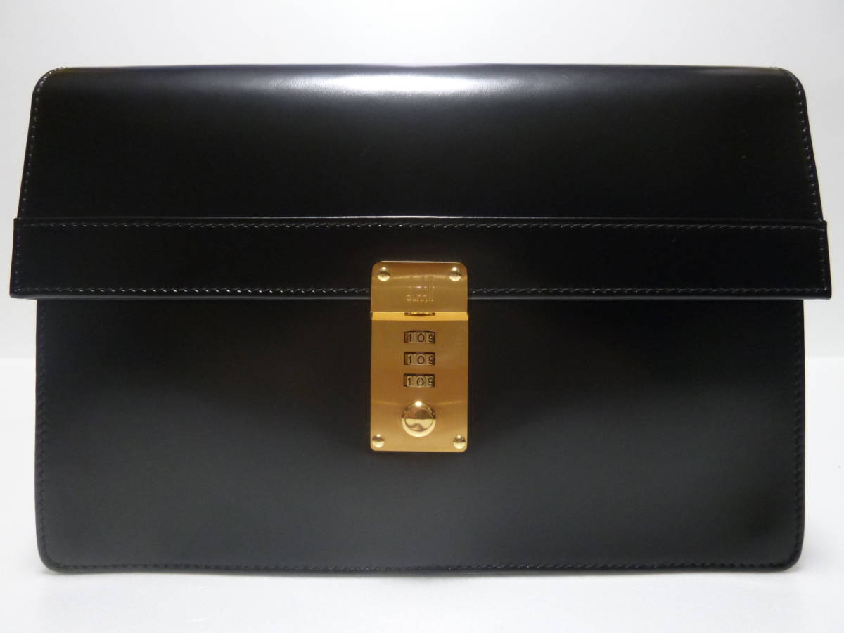 激レア!!ダンヒル dunhill セカンドバッグ L3FA90A オックスフォード 新品!!拍卖