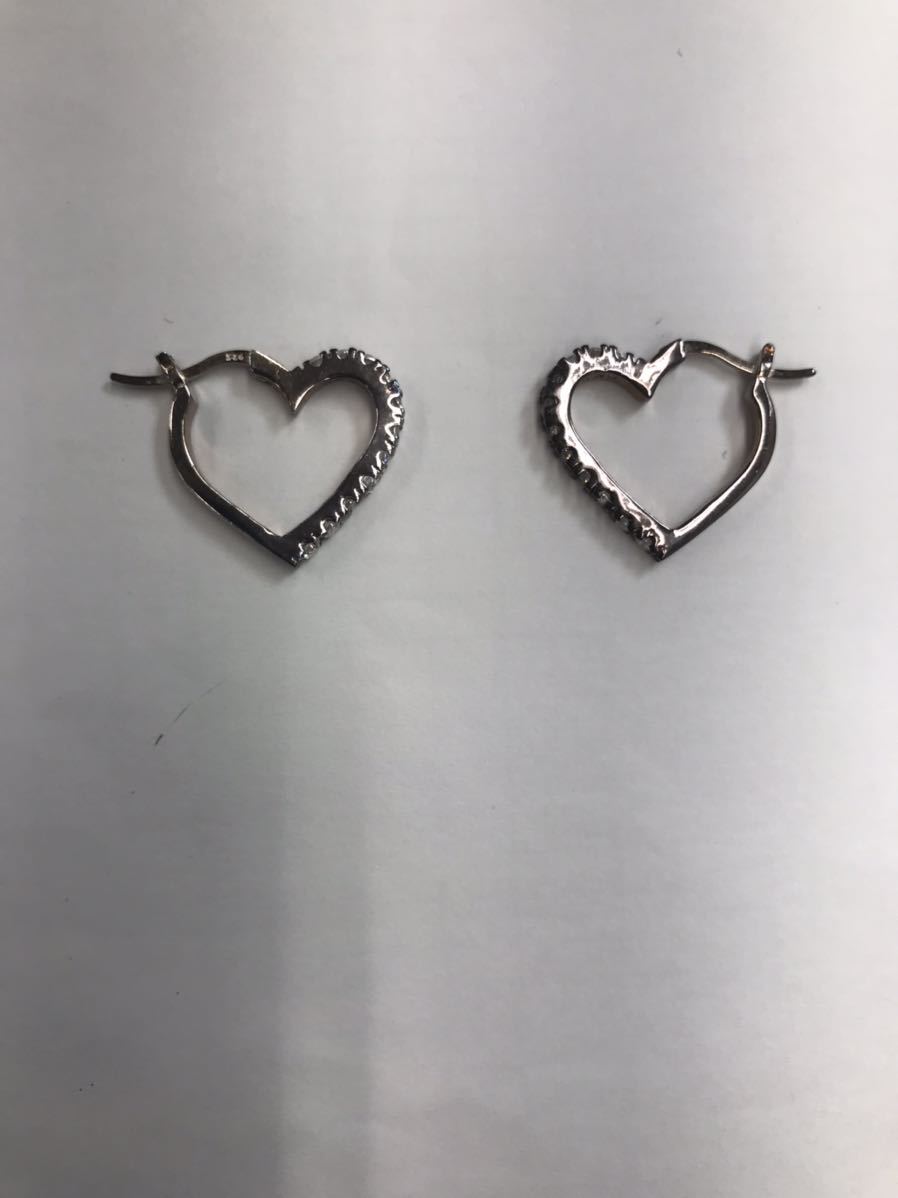 リトルラグーン鎌倉 シルバーハートジルコニアピアス拍卖