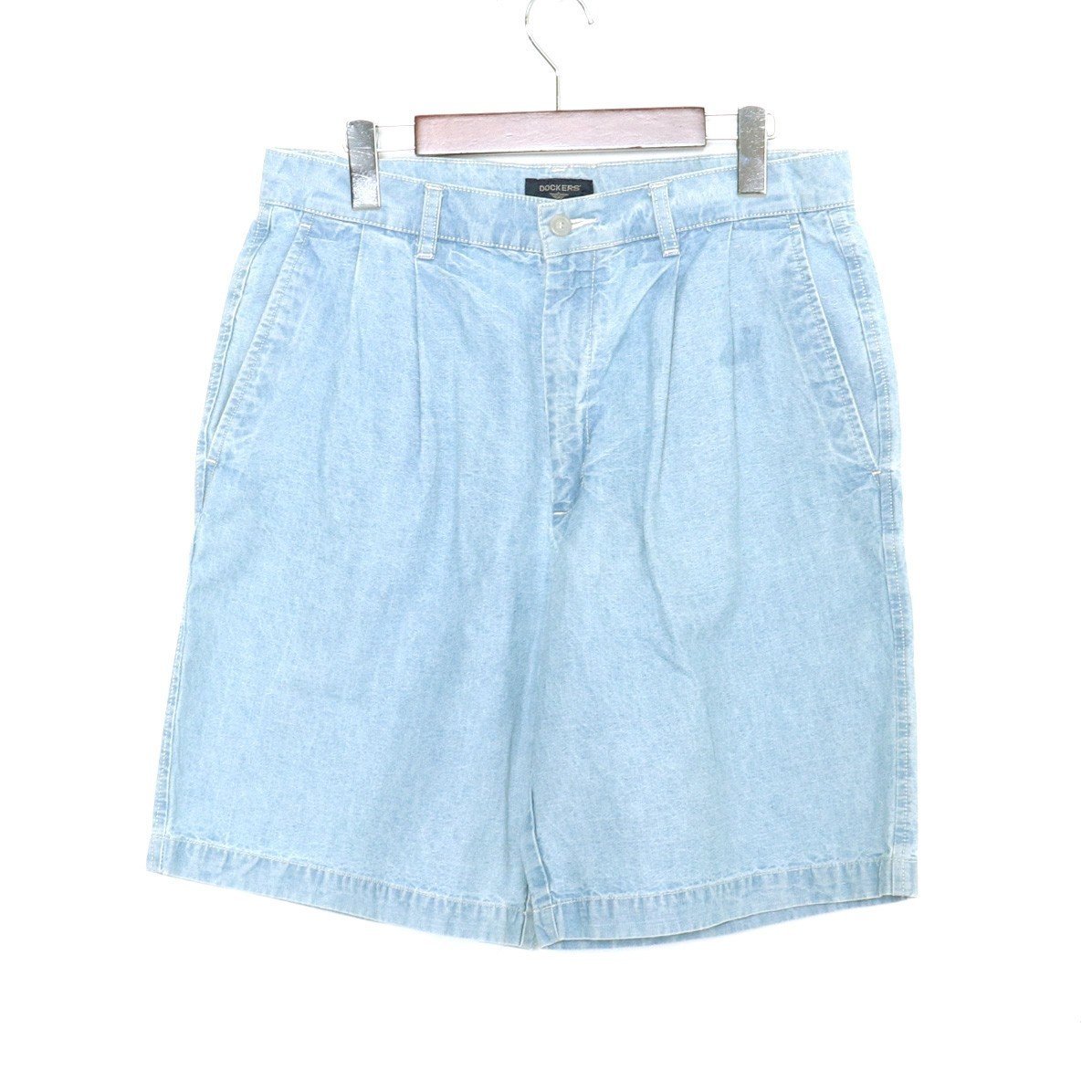 ドッカーズ DOCKERS デニムショーツ ショートパンツ インディゴ W32拍卖